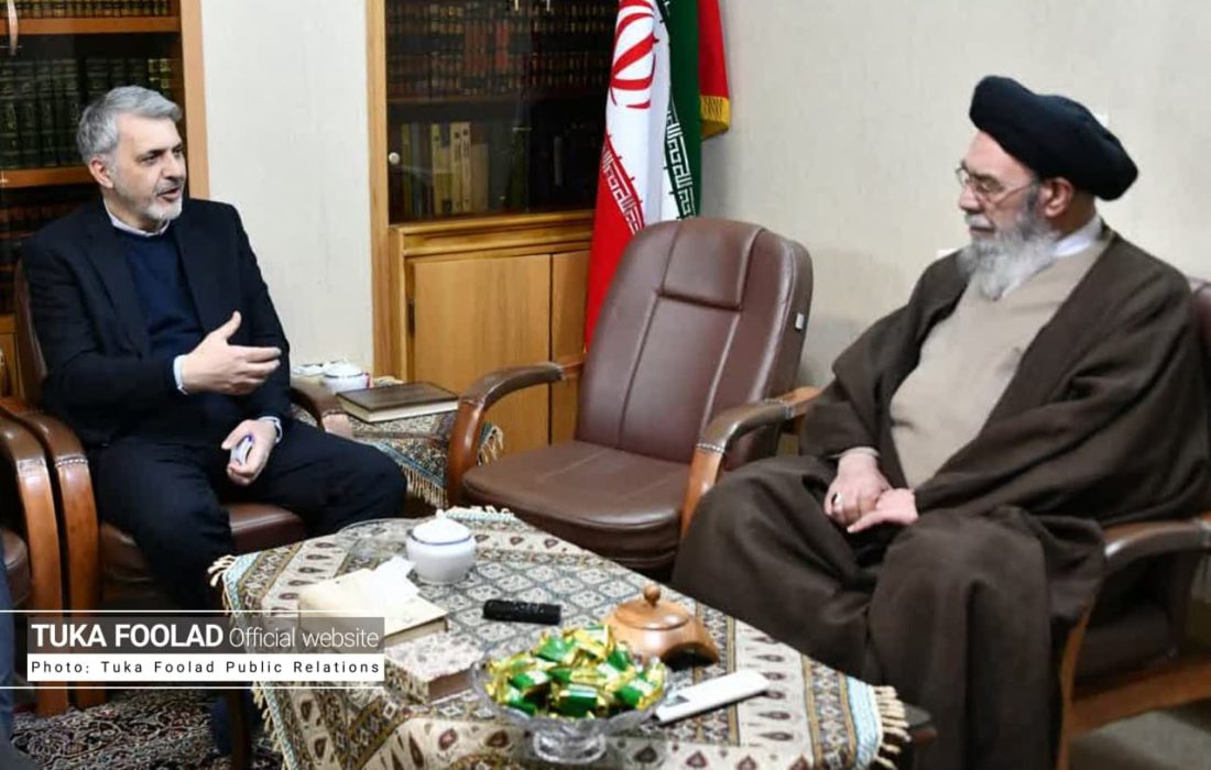 مدیرعامل گروه سرمایه‌گذاری توکافولاد با امام جمعه اصفهان دیدار کرد